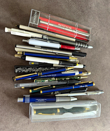 Inoxcrom mixed pen set lot - pen,