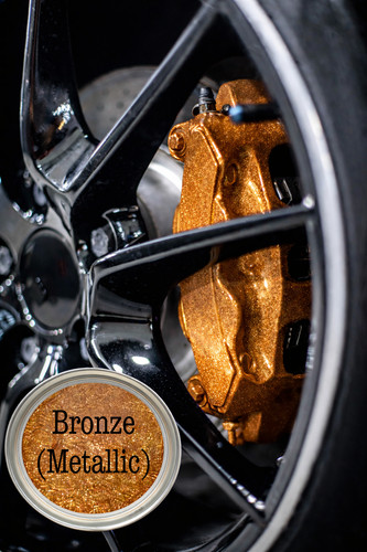 Bronze metallic gloss enamel - bronze,