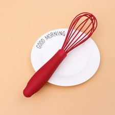  3 Pcs Kitchen Gadgets Small Silicone Whisk Egg Whisker Hand Push
