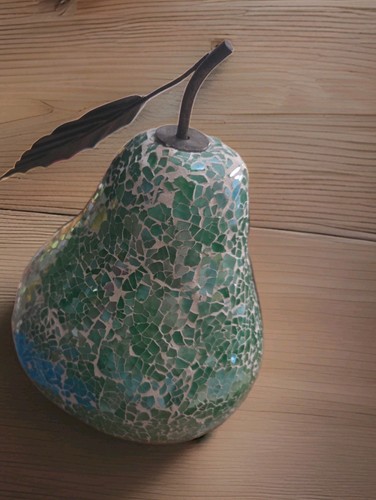 Large green mosaic decorative - large,