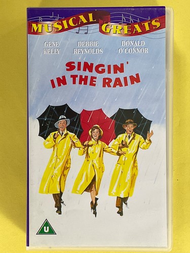 Singin the rain - rain, vhs