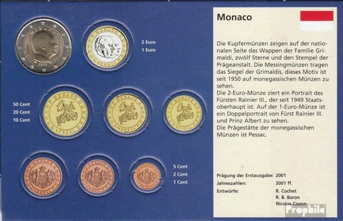 Monaco mon 2015 - 2015, mint