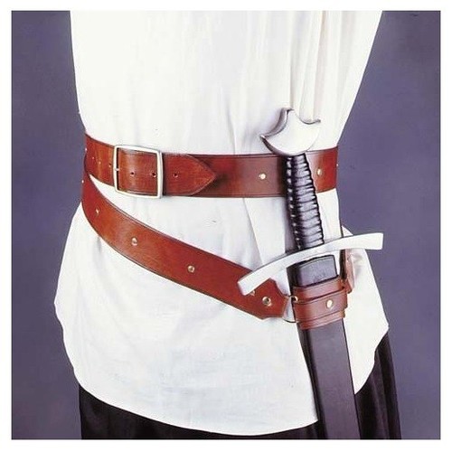 Medieval double wrap leather - double,