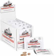 25g Fisherman's Friend Original Menthol & Eucalyptus Lozenges Packs Of 12 & 24