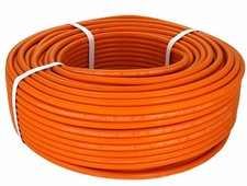 Orange LPG Gas Hose Pipe ISO3821 - Liquid Propane Butane Gas Camping Caravan BBQ