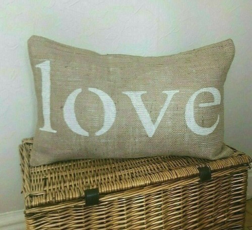 Love cushion cover rectangle - love,