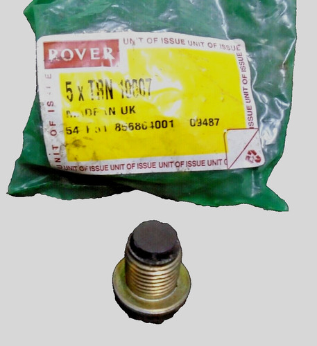 Rover gearbox drain plug - gearbox,