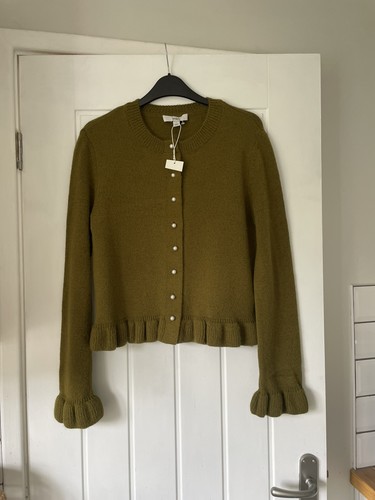 Chartreuse new cardigan - s,