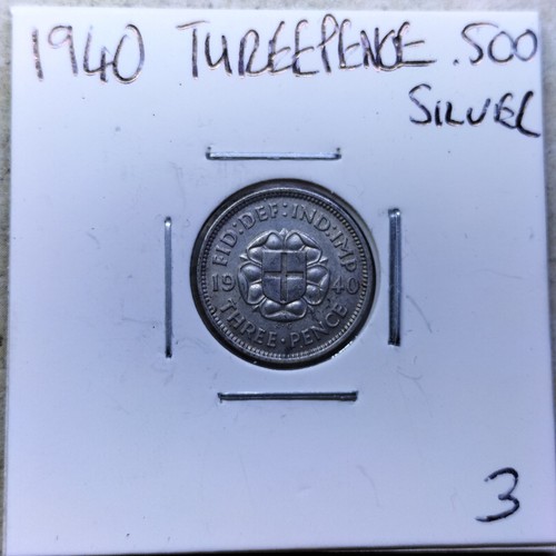 1940 threepence king - 1940,