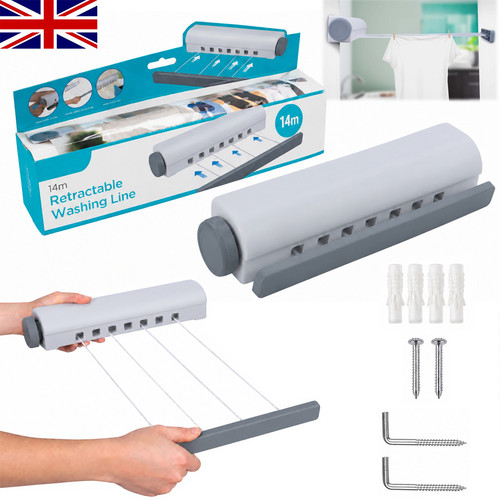 14m retractable washing - retractable,