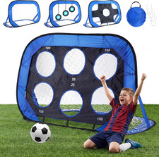 4-In-1 Kids Football Goals Set
