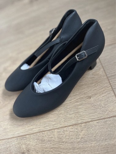 Asyusyu tap shoes black - asyusyu, 1.55"