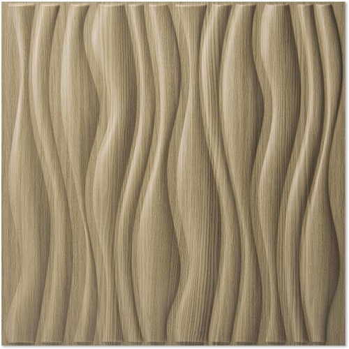 Pvc wave board - wave, textured