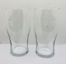 Rare. Guinness Original 250 Year 2009 Limited Edition Anniversary Pint Glass x 2