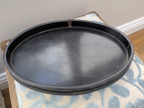 Ebony dressing table tray - dressing,