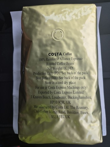 1kg ground costa coffee beans - 1kg,
