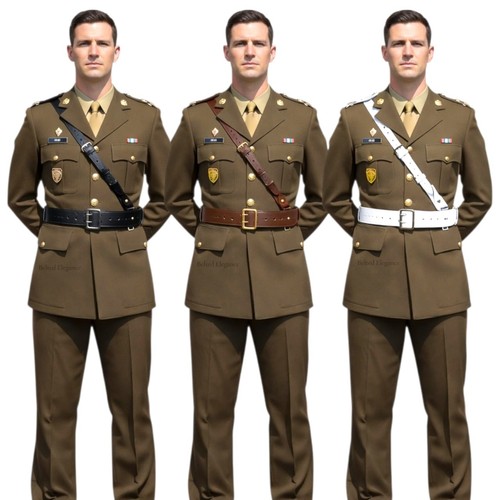 Sam browne belt shoulder strap - browne, belt+shoulder
