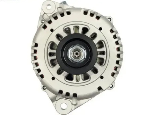 Alternator with belt - , pulley