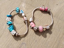 X2 In the style of Pandora Charm Bracelets