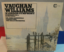 vaughan williams a london symphony sir john barbirolli the halle orchestra vinyl