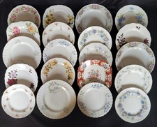 Job lot 20 vintage side plates