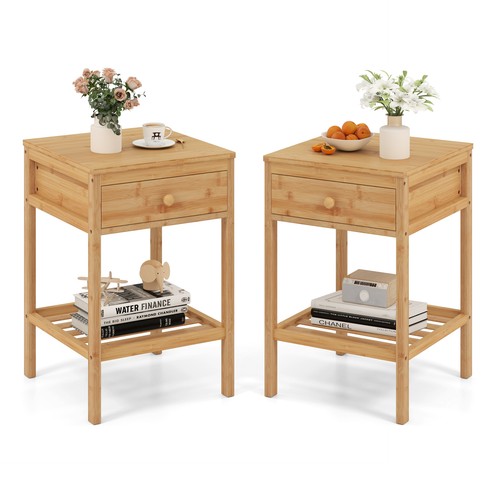 Costway pcs bamboo - 2,