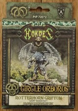 Hordes Miniature Circle Orboros Rotterhorn Griffon Lt Warbeast Privateer Press