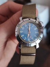 Vostok Komandirskie Junior Cadet Blue 34mm Watch