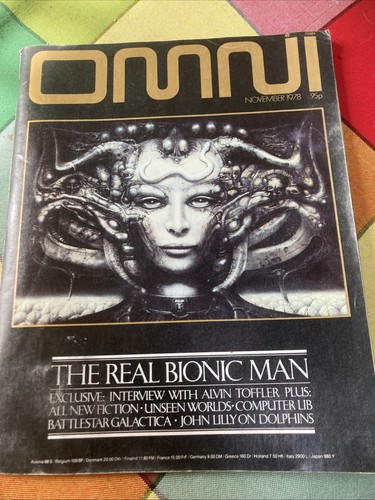 Omni science fiction magazine - omni,