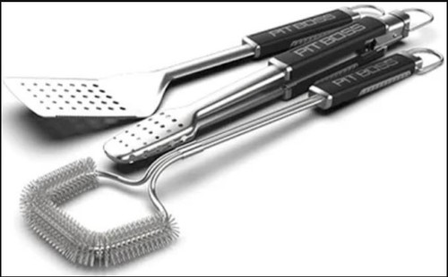Piece bbq tool set pit - set,,