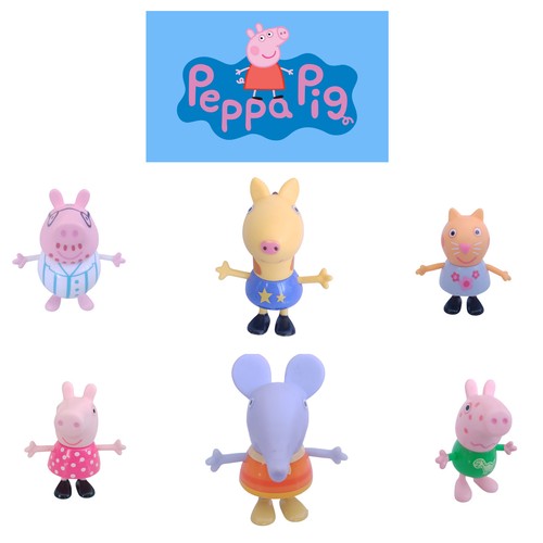 Peppa pig figures pick from - pig,