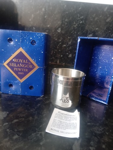Royal selangor pewter tumbler - selangor,