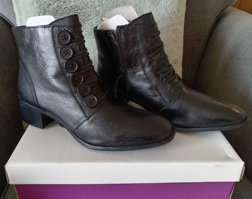 Lotus black leather - black,