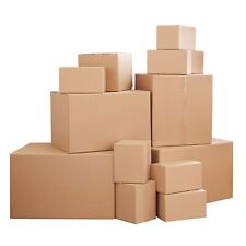 SINGLE & DOUBLE WALL CARDBOARD POSTAL BOXES - BRAND NEW MADE FROM RECYCLED PAPER