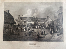 NARBERTH Pembrokeshire - Antique Print 1813