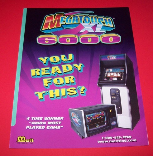 Merit megatouch 6000 - megatouch,