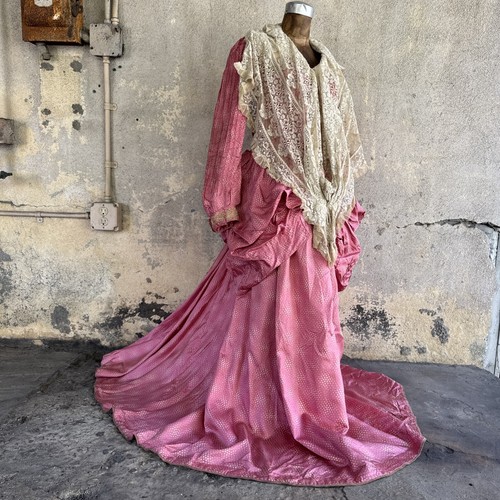 Antique victorian pink - victorian,