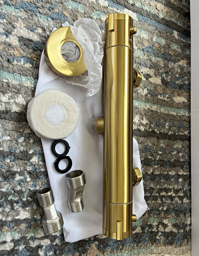 Thermostatic brushed brass - thermostatic,