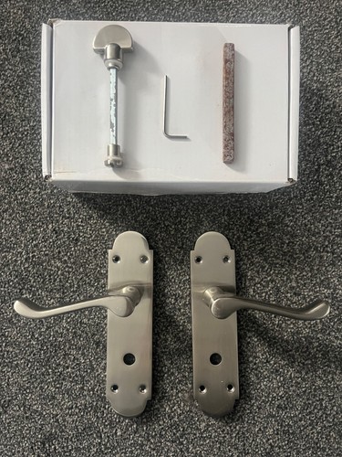 Door handles scroll style - , in