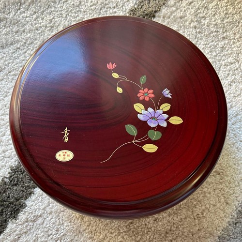 Tea chest gold maki - gold, antique