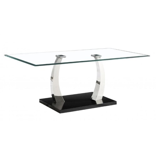 Glass coffee table with - coffee,