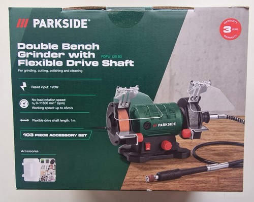 Parkside double bench grinder - double,