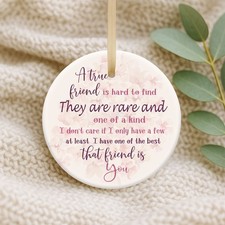 Floral Friendship Bauble Best