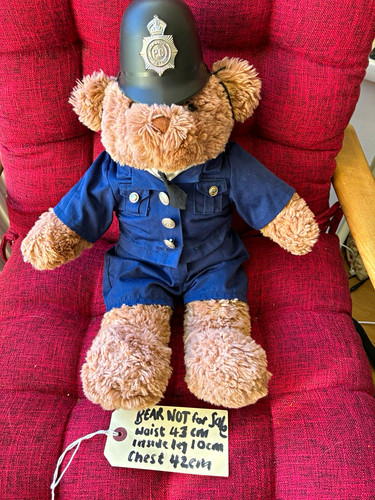 Bear factory police officer - bear,