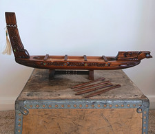 Vintage Maori Hand Carved