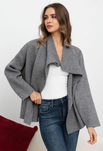 Oska boiled wool grey - oska,