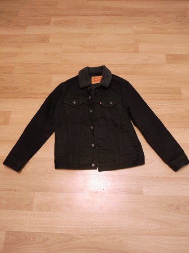 Levi denim fur - denim, lined