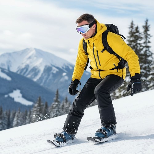 Ski skates snow - snow, skiboard