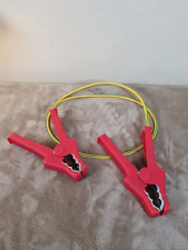 Dual Ended Alligator Clips Test Lead in Red Colour Crocodile Clips Testing Wire