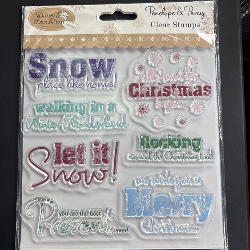 Docrafts clear rubber stamps - clear,